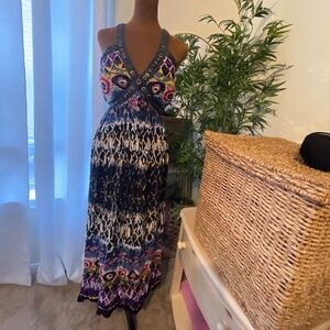 Magic backless maxi dress